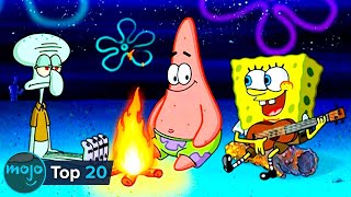 Top 20 Catchiest SpongeBob SquarePants Songs [upl. by At]