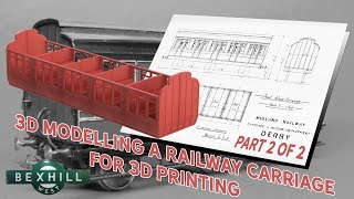 S2 E40 3D Modelling a Railway Carriage Part 2 [upl. by Navoj112]