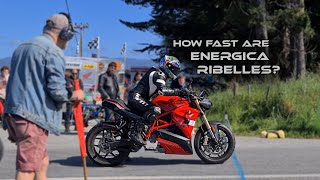 Cliffhanger Sprints on Energica Eva Ribelles [upl. by Winne]