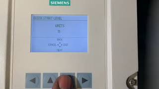 Siemens HydroRanger 200 HMI Commissioning [upl. by Dronel]