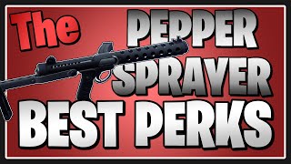 The BEST PERKS for The Pepper Sprayer in Fortnite Save the World [upl. by Ware]