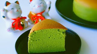 Japanese Matcha Souffle Cheesecake  Matcha Cotton Cheesecake [upl. by Yank]