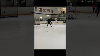 Wave Hockey Shooting Drills Private Lesson 11yo [upl. by Adali]