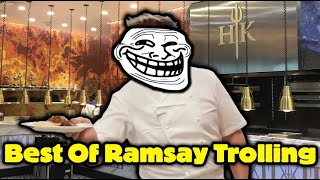 Gordon Ramsays Best Trolling Moments In Hells Kitchen [upl. by Lleznov821]