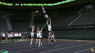 Baylor Acrobatics amp Tumbling Highlights at Oregon [upl. by Leahcimal]