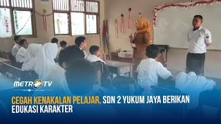 Cegah Kenakalan Pelajar SDN 2 Yukum Jaya Berikan Edukasi Karakter [upl. by Florry]