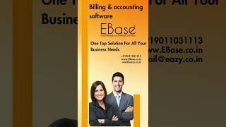 Billing and Accounting Software FREE DOWNLOAD EBase ® Easy Billing E invoice Software EInvoicing [upl. by Eiromem]