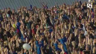 The Viking Clap  How Iceland welcomed the national football team after Euro 2016 [upl. by Mapel]