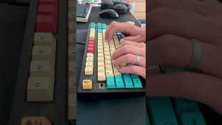 Cherry New Nixies  MK870 TKL  No Plate  Typing Test [upl. by Drofniw664]