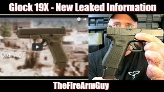 Glock 19X  Glocks New Release on Jan 22  TheFireArmGuy [upl. by Grogan]