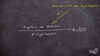 Rentabilität des Eigenkapitals  Welche Aussage steckt dahinter  Übungsbeispiel aufgabe [upl. by Hegarty226]