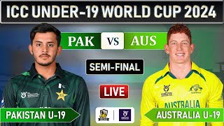 PAKISTAN vs AUSTRALIA SEMI FINAL LIVE COMMENTARY  ICC U19 WORLD CUP  PAK U19 vs AUS U19 LIVE 2 [upl. by Ireg249]