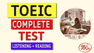 TOEIC Listening amp Reading Practice Test 2024 Answers  Tips Included [upl. by Ynaffi]