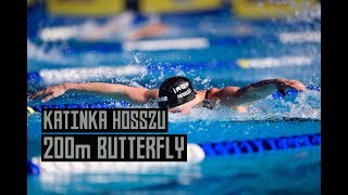 Hosszu dominates Womens 200m Butterfly  ISL  FULL RACE  London [upl. by Bernelle]