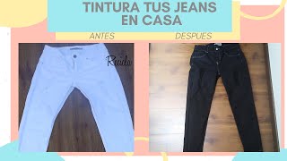 COMO TINTURAR UN pantalón paso a paso [upl. by Yntirb]