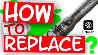 How to replace the switch on a streamlight stinger flashlight Rebuilding a streamlight stinger [upl. by Elocal]