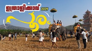 uthralikkavu pooram 2024ഉത്രാളിക്കാവ് പൂരം 2024 [upl. by Aleinad]