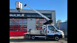 For Sale  Iveco Daily 35S14 with aerial platform Klubb K26 [upl. by Trauner]