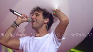 Mika  Avoine Zone Groove  quotStaring at the sunquot  03072016 [upl. by Rosene104]