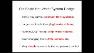 Energy Efficient Hot Water Boiler Plant Design  Part 2 [upl. by Montford]