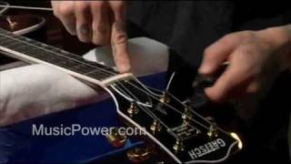 Gretsch Guitar Tech TipsRestringing A Bigsby Equipped Gretsch [upl. by Assirol]