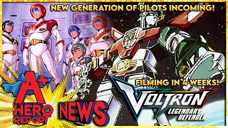 Mega Thrusters Are Go LiveAction Voltron Movie Update  Filming Begins in 4 Weeks  New Pilots [upl. by Keever]