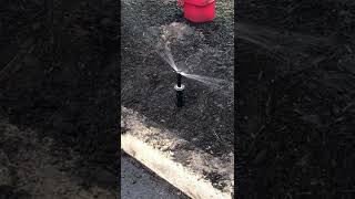 How Your Replacement Sprinkler Sprayer Head Should Work [upl. by Herrod]