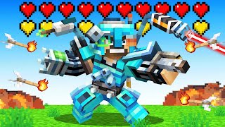 Crafting Level 7846392 Armor in Minecraft [upl. by Eaneg]