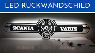 LKW LED Rückwandschilder  Produkt Video [upl. by Ahtanoj476]