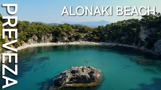 Alonaki Beach – Preveza  Greece 4K [upl. by Ennaeiluj]