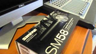 SHURE SM58 [upl. by Burtie752]