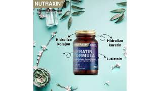 8680512627418 NUTRAXIN Beauty Keratin Formula 60 Tablet [upl. by Essyle]