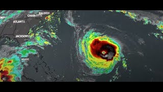 Live radar shows the projected path of Hurricane Florence [upl. by Aniela129]