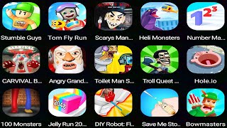 Angry Grandpa Barrys Prison runRobloxToilet Man suvivalHeli MonsterScarys MansionTom Fli Run [upl. by Ranna]