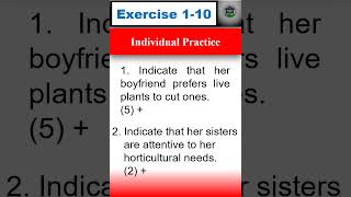 Exercise 110 Individual Practice Part 1 english practice americanaccenttraining [upl. by Nawaj]