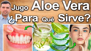 Jugo De Aloe Vera  ¿Para Qué Sirve  Beneficios De La Sábila Para Tu Salud Y Belleza [upl. by Carley553]