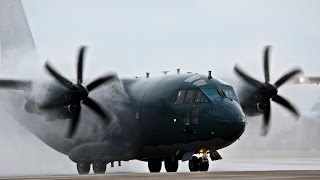 C27J Spartan arrival in Australia [upl. by Wilone]