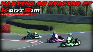 Karting On rFactor 2 [upl. by Bakerman]