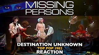 Brothers REACT to Missing Persons Destination Unknown TopPop 1982 Zappa connections galore [upl. by Sommers653]