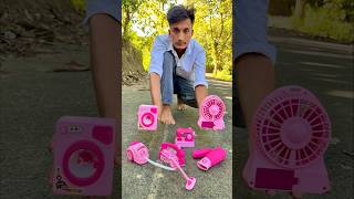 Satisfying With Unboxing Toy Set Review Washing Machine Vacuum Cleaner Hair Dryer Iron amp Fan 🔥 [upl. by Nowujalo]