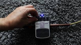 Behringer DR400 delay reverb good audio [upl. by Yuria]