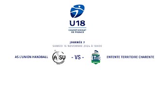 U18 France  AS lUnion  ETEC [upl. by Zetneuq]