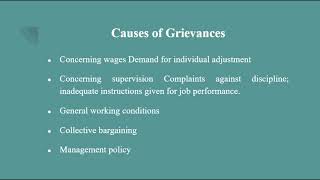 Grievance Redressal System In HRM [upl. by Kristien]