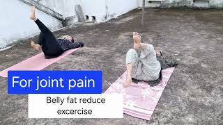 join pain relief Yoga  belly fat yoga yogasikshanaeluru Yoga Class Eluru [upl. by Gronseth]