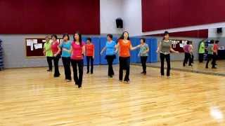 Telescopic  Line Dance Dance amp Teach in English amp 中文 [upl. by Ydnahs]