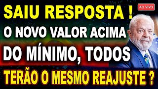 Aumento Do Salário PARA QUEM GANHA ACIMA DO MÍNIMO EM 2024  Entenda Os Reajustes Diferentes [upl. by Agemo279]