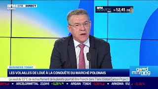 Philippe Gelin LDC  Les volailles de Loué à la conquête du marché polonais [upl. by Nomla]