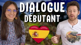 CONVERSATION de base en ESPAGNOL soustitrée 🇪🇸💬 pour les débutants [upl. by Decato]