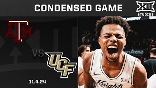 Texas AampM vs UCF Condensed Game  202425 Big 12 Mens Basketball [upl. by Darelle]