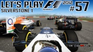 Lets Play F1 2012 COOP mit Dner 57  Es geht wieder aufwärts  Silverstone 1 [upl. by Atnek]